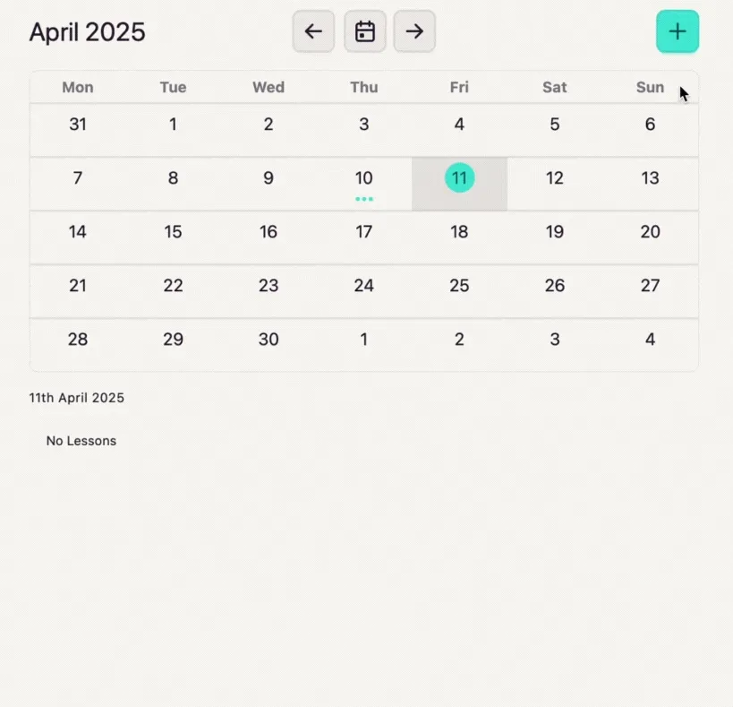 Calendar