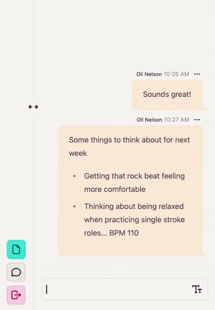 Lesson notes